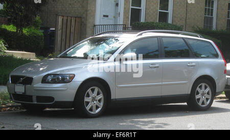 Volvo V50    07 30 2009 Stock Photo