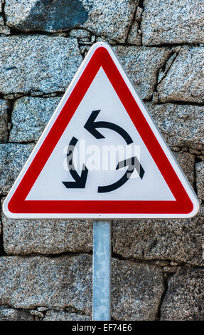 Farm Triangular Sign Red and white triangular road safety sign warning of farm traffic with ...