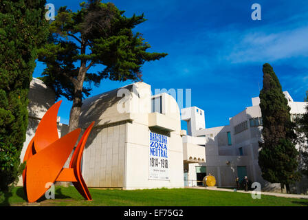 Fundacio Joan Miro, art gallery, Montjuic, Barcelona, Spain Stock Photo