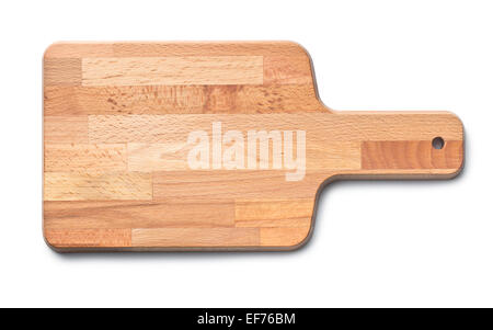 cutting board on white background Stock Photo