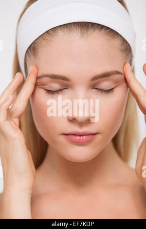 Woman Pulling Her Skin Underarm she Problem Armpit Fat Underarm Wrinkled  Skin Stock Photo - Image of girl, background: 211514066