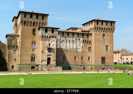 Mantua, Italy - June 15, 2013: Castello di San Giorgio is a part of the complex called Palazzo Ducale (Ducal Palace) in Mantua, Stock Photo