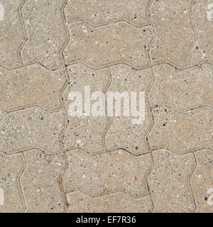 Stone brick path fragment Stock Photo