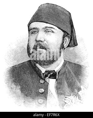 Isma'il Pasha or Ismail the Magnificent, 1830 - 1895, theViceroy and Governor of Egypt and Sudan Stock Photo
