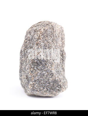 Granite stone isolated Stock Photo