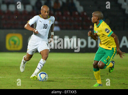 Equitorial Guinea. 27th Jan, 2015. African Cup of Nations football tournament, South Africa versus Ghana. Andre Ayew ( Ghana ) © Action Plus Sports/Alamy Live News Stock Photo