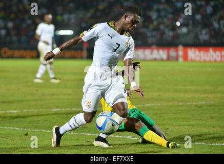 Equitorial Guinea. 27th Jan, 2015. African Cup of Nations football tournament, South Africa versus Ghana. Christian Atsu ( Ghana ) © Action Plus Sports/Alamy Live News Stock Photo