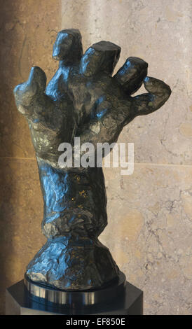 Rodin museum Philadelphia PA Stock Photo