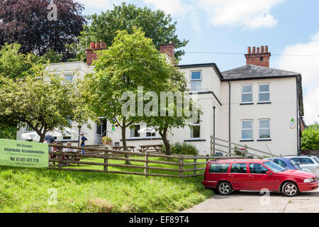 Youth hostel building exterior in Streatley, Oxfordshire, England, GB, UK. Stock Photo
