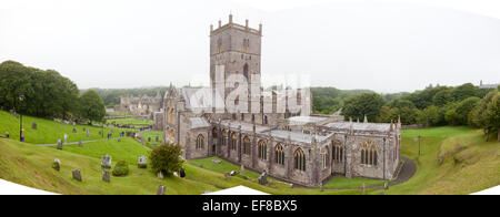 St David's Cathedral, Pembrokeshire, Wales Stock Photo