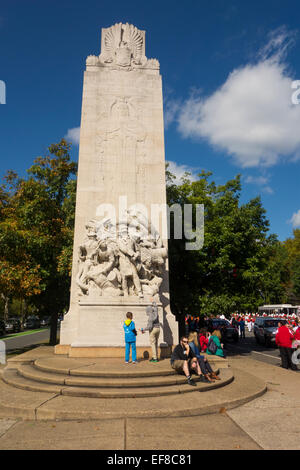 civil war soldiers and sailors memorial Philadelphia PA Stock Photo