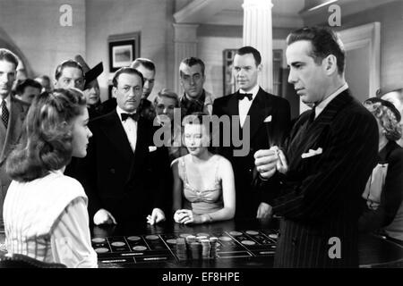 LAUREN BACALL, HUMPHREY BOGART, THE BIG SLEEP, 1946 Stock Photo