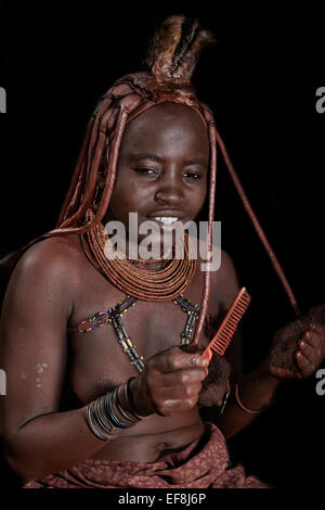 Himba woman Stock Photo