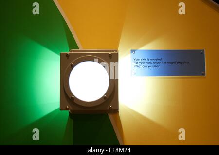 Thackray Medical Museum interior shot of themed areas Stock Photo