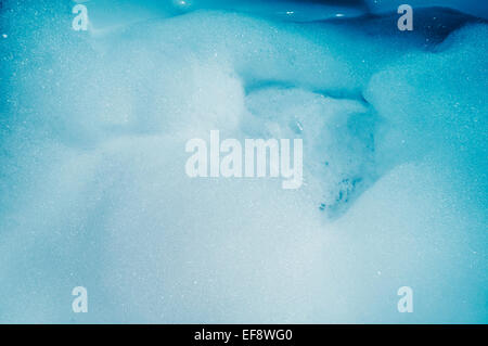 closeup of a whirlpool bath full of foam Stock Photo