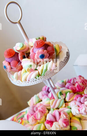 colorful candy in a dish Stock Photo