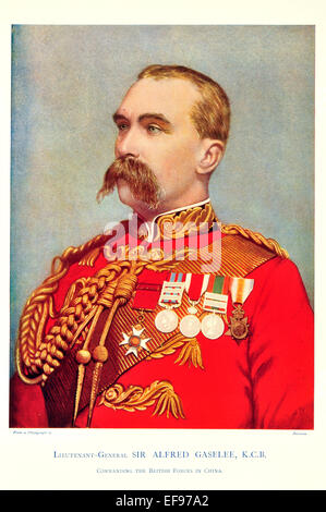 Celebrities of the Army 1900 Lieutenant General Sir Alfred Gaselee K C B Commanding British Forces China Stock Photo