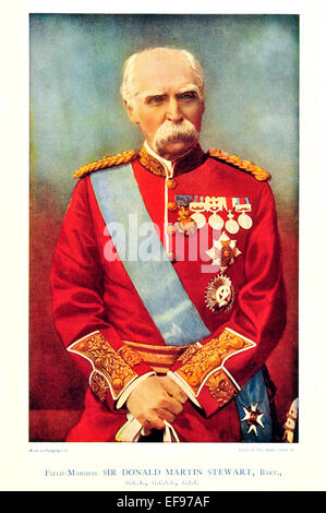 Celebrities of the Army 1900 Field Marshal Sir Donald Martin Stewart Bart G C B G C S I C I E Govenor Royal Hospital Chelsea Stock Photo