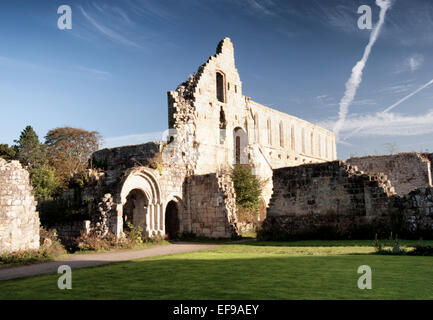 Jervaulx Abbey near Masham, North Yorkshire Stock Photo