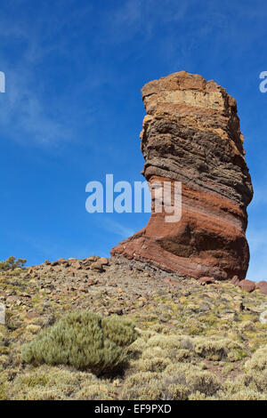 Roque Cinchado, Los Roques de Garcia, Las Cañadas del Teide, Stock Photo