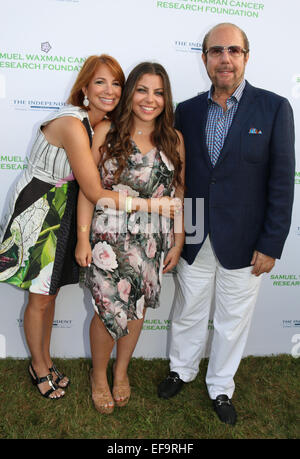 10th Annual 'A Hamptons Happening' benefiting the Samuel Waxman Cancer Resarch  Featuring: Jill Zarin,Ally Shapiro,Bobby Zarin Where: Bridgehampton, New York, United States When: 26 Jul 2014 Stock Photo