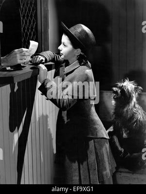 VIRGINIA WEIDLER & TOTO BAD LITTLE ANGEL (1939 Stock Photo - Alamy