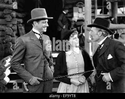 MELVYN DOUGLAS, BARBARA STANWYCK, ANDY CLYDE, ANNIE OAKLEY, 1935 Stock Photo