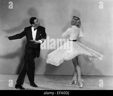 RAY BOLGER, DORIS DAY, APRIL IN PARIS, 1952 Stock Photo