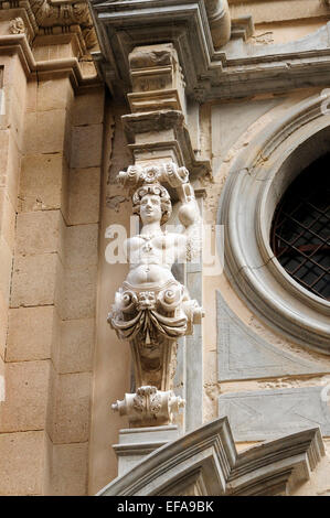 San Lorenzo Church in Trapani in the Province of Trapani, Sicily Stock Photo