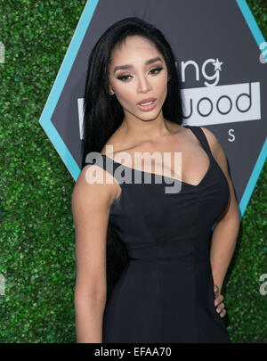 Celebrities attend 2014 Young Hollywood Awards at The Wiltern.  Featuring: Darnaa Where: Los Angeles, California, United States When: 27 Jul 2014 Stock Photo