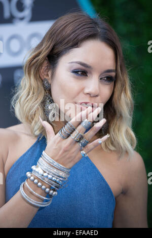 Celebrities attend 2014 Young Hollywood Awards at The Wiltern.  Featuring: Vanessa Hudgens Where: Los Angeles, California, United States When: 27 Jul 2014 Stock Photo