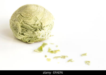 Green tea crisp Stock Photo
