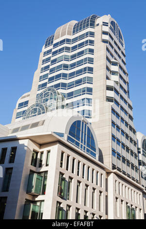 20 Gracechurch Street, former Barclays Bank London headquarters on the corner of Lombard Street and Gracechurch Street, London, Stock Photo