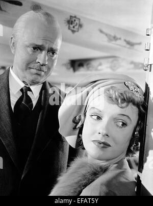 ORSON WELLES, DOROTHY COMINGORE, CITIZEN KANE, 1941 Stock Photo