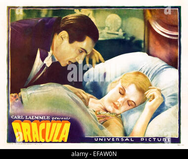 MOVIE POSTER DRACULA (1931) Stock Photo