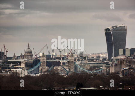 London, UK. 30th Jan, 2015. Tower Bridge raised for Winston Churchill Credit:  Guy Corbishley/Alamy Live News Stock Photo