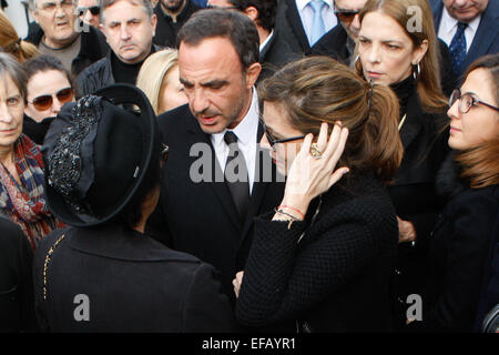 Athens, Greece. 30th Jan, 2015. The daughter of Demis Roussos, Emily ...