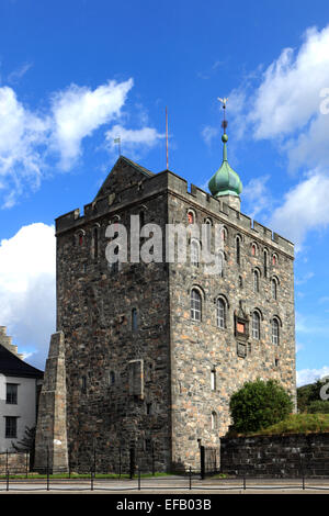 Norway Hordaland Bergen Old town hall Stock Photo - Alamy