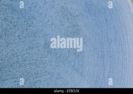 closeup to texture of handmade ceramic plate Stock Photo