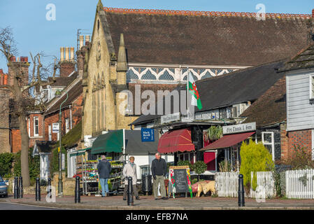 Lindfield High Street. West Sussex. UK Stock Photo