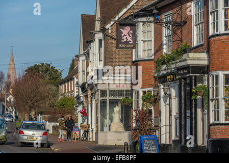 High Street. Lindfield village. West Sussex. UK Stock Photo