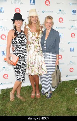 Ovarian Cancer Research Fund's Super Saturday  Featuring: Katie Lee,Beth Ostrosky Stern,Ali Wentworth Where: Water Mill, New York, United States When: 26 Jul 2014 Stock Photo