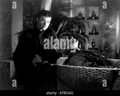 TURHAN BEY, LON CHANEY JR., ELYSE KNOX, THE MUMMY'S TOMB, 1942 Stock ...