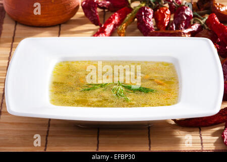 delicious soup Stock Photo