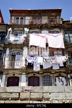 Old houses in Porto, Portugal Stock Photo