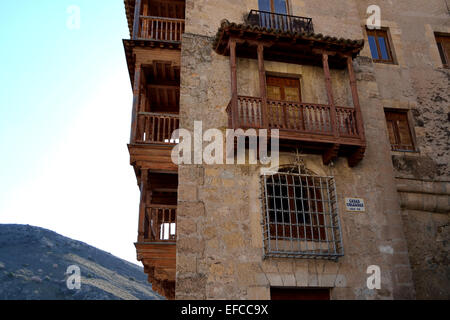 hanging houses cuenca Stock Photo