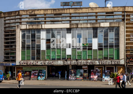 The Ambassador Theatre, Addis Ababa, Ethiopia Stock Photo