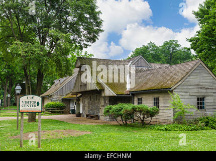 The Visitor Center at Ephrata Cloister, Lancaster County, Pennsylvania, USA Stock Photo