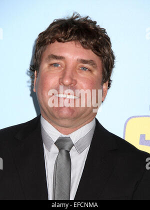 New York, New York, USA. 30th Jan, 2015. Creator of SpongeBob STEPHEN HILLENBURG attends the world premiere of 'The SpongeBob Movie - Sponge Out of Water 3D' held at AMC Lincoln Square. Credit:  Nancy Kaszerman/ZUMAPRESS.com/Alamy Live News Stock Photo