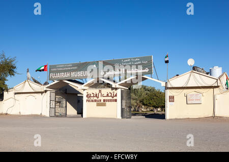 Fujairah Museum in the city of Fujairah, United Arab Emirates Stock Photo